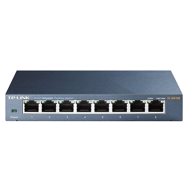 TP-Link TL-SG108 - Switch Để Bàn 8 Cổng Gigabit - Hàng Chính Hãng